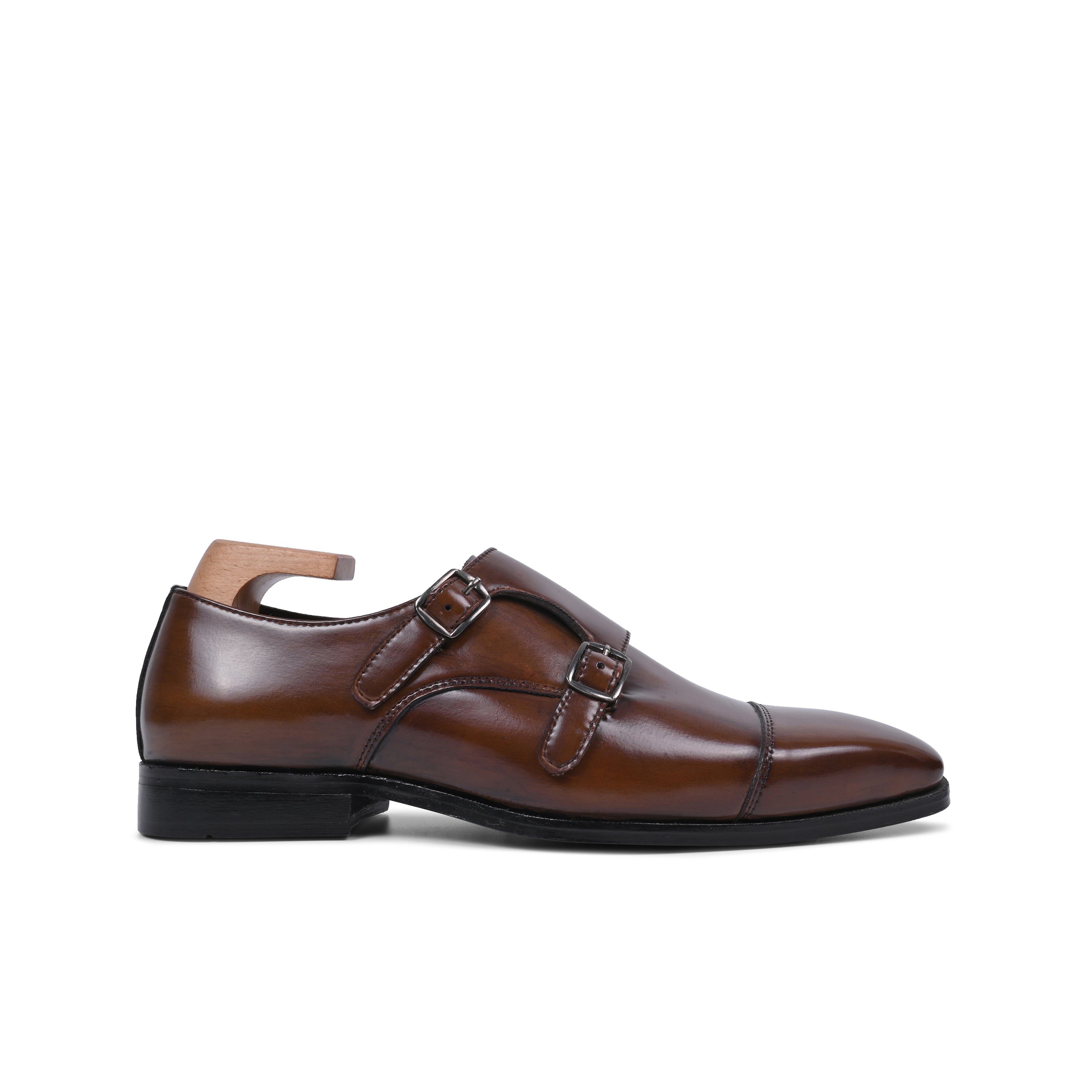 Twin Tuxedos Monkstrap Shoes