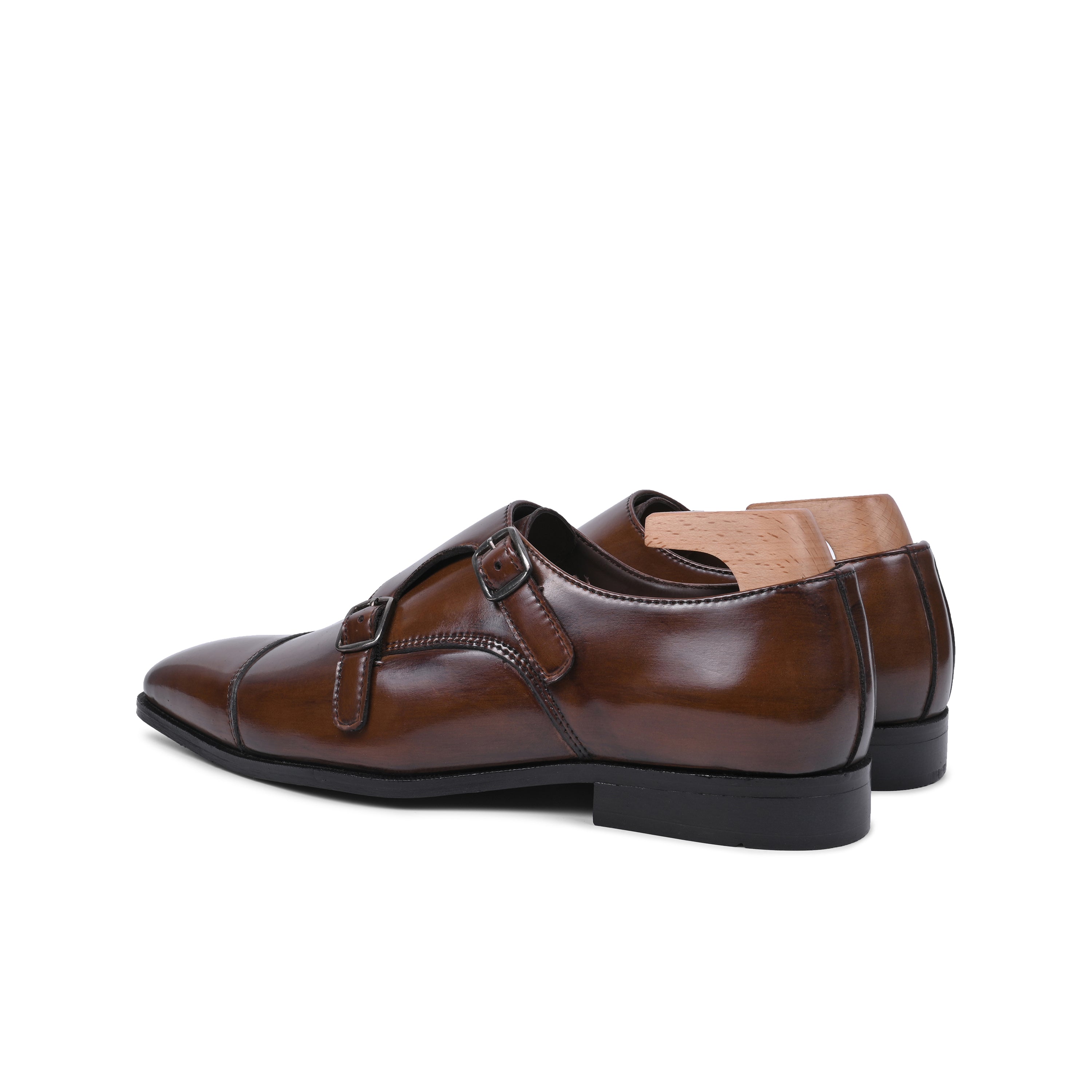 Twin Tuxedos Monkstrap Shoes