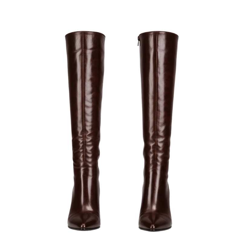 Luxury Sculpt High-Heel Knee Boots