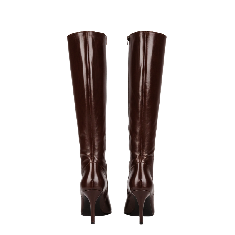 Luxury Sculpt High-Heel Knee Boots