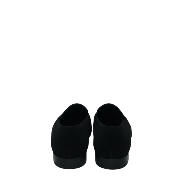 Dual Textured Croc Panel Penny Loafers