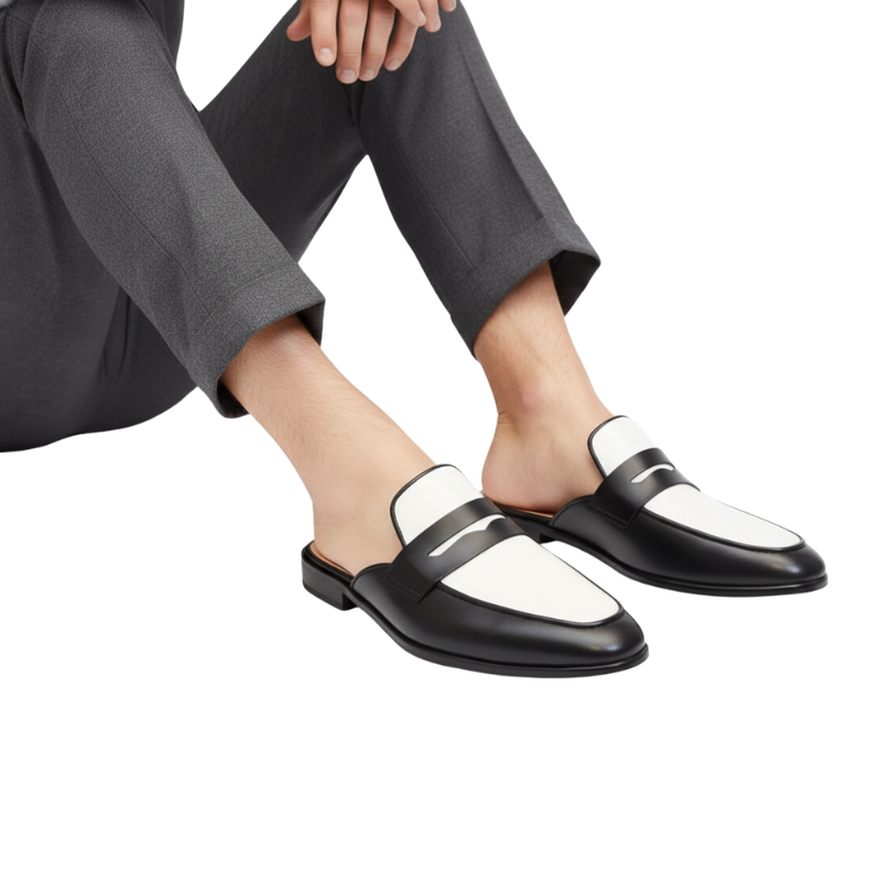 Dual Tone Modern Luxe Mule