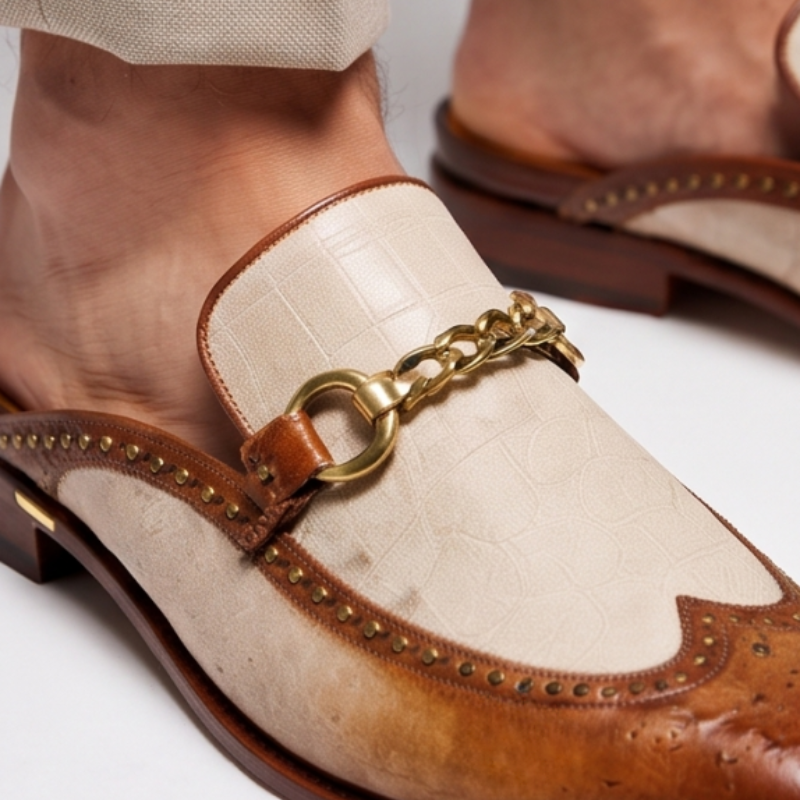 Duke Signature Italian Craft Leather Mule