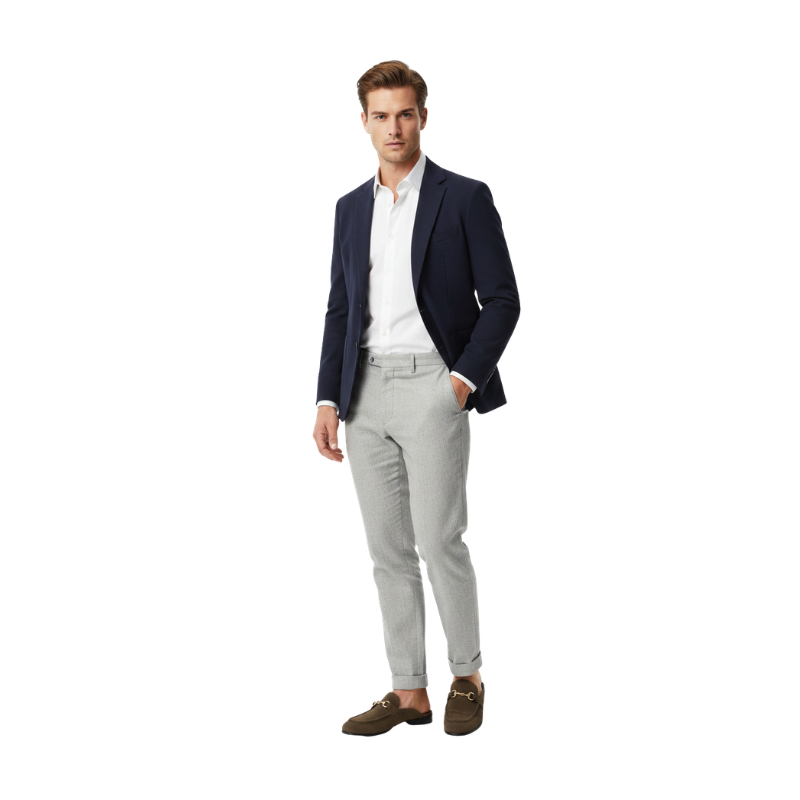 Elite Luxury Suede Horsebit Comfort Mule