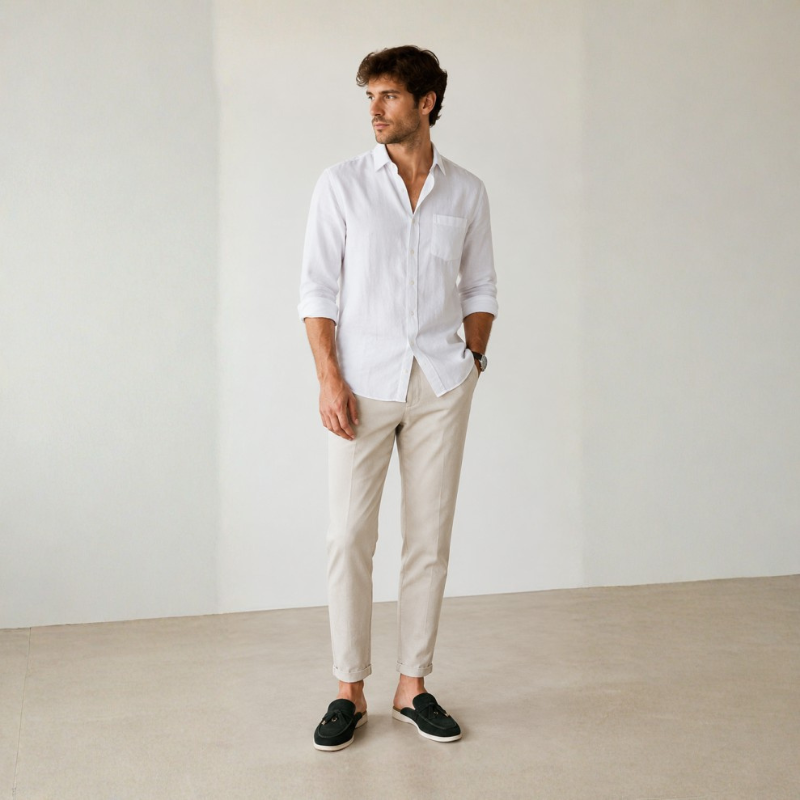 Elvaro Tassel Detail Comfort Daily Wear Mules