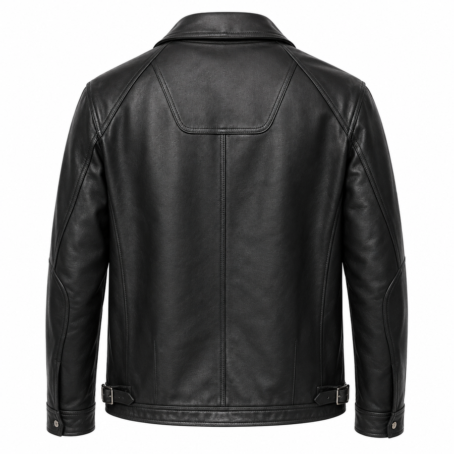 Executive Luxury Italian Leather Jacket