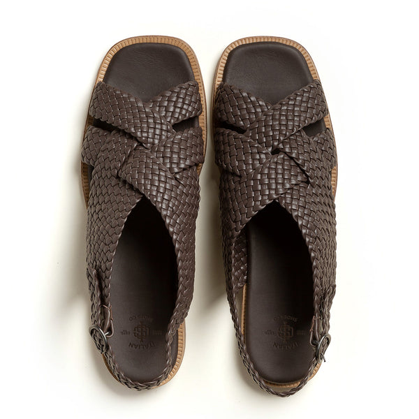 Men's Crossover Woven Sandal
