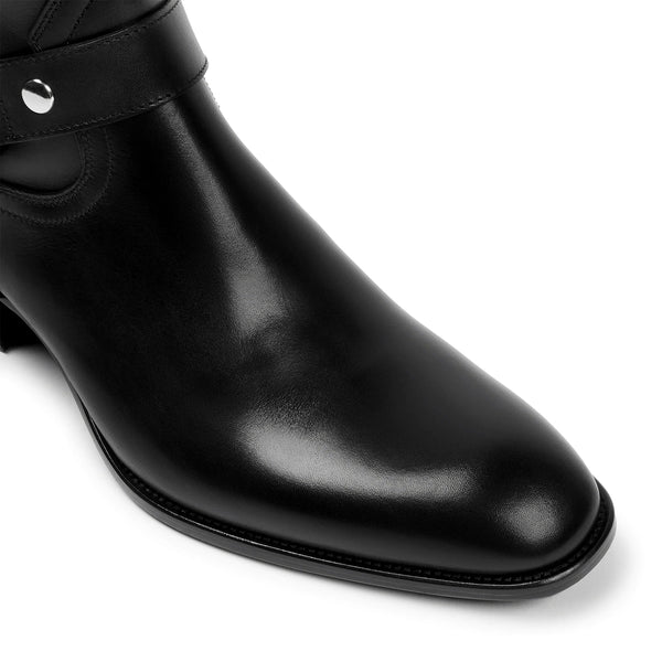 Harness Concealed Zip Boot Leather