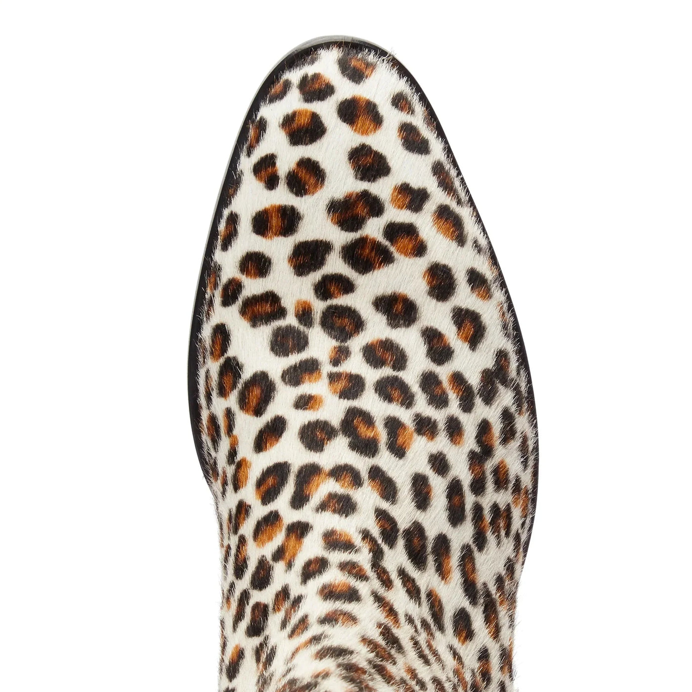 Chelsea Boot Leopard Print Pony Hair