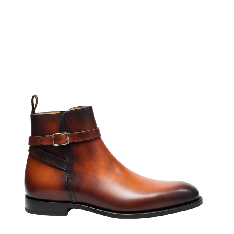 Luxury Florence Burnished Jodhpur Boots