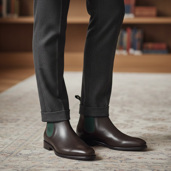 Classic Chelsea Round Toe Boots
