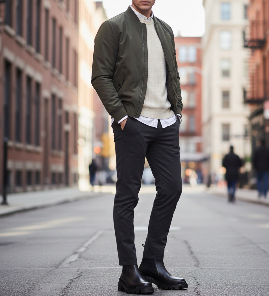 Classic Chelsea Boot with Chunky Exaggerated Sole