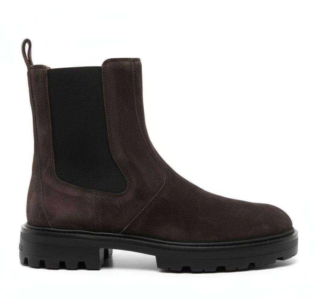 Rugged Suede Chelsea Boot