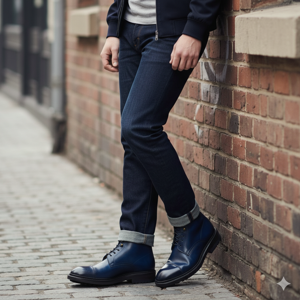 Santiago King Lace-Up Boots