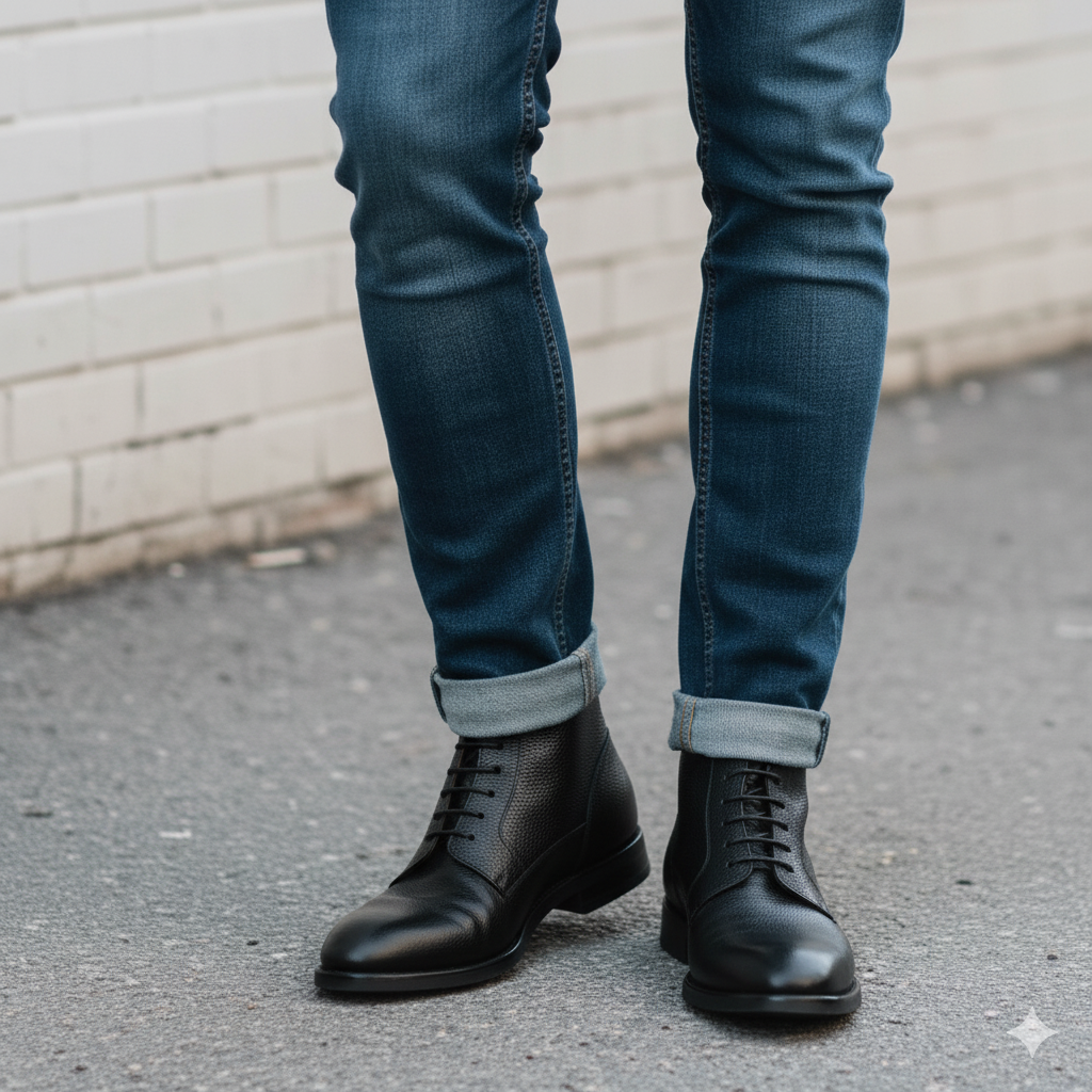 Trey Lutz Lace-Up Boots