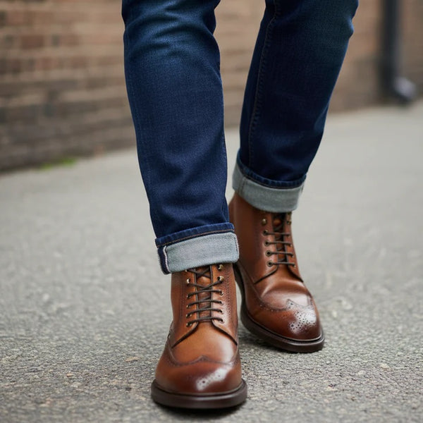 Peggy Collier Lace Up Boots