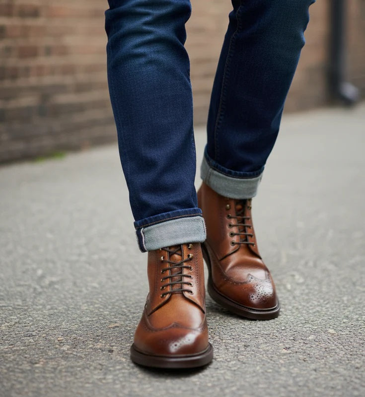 Peggy Collier Lace Up Boots