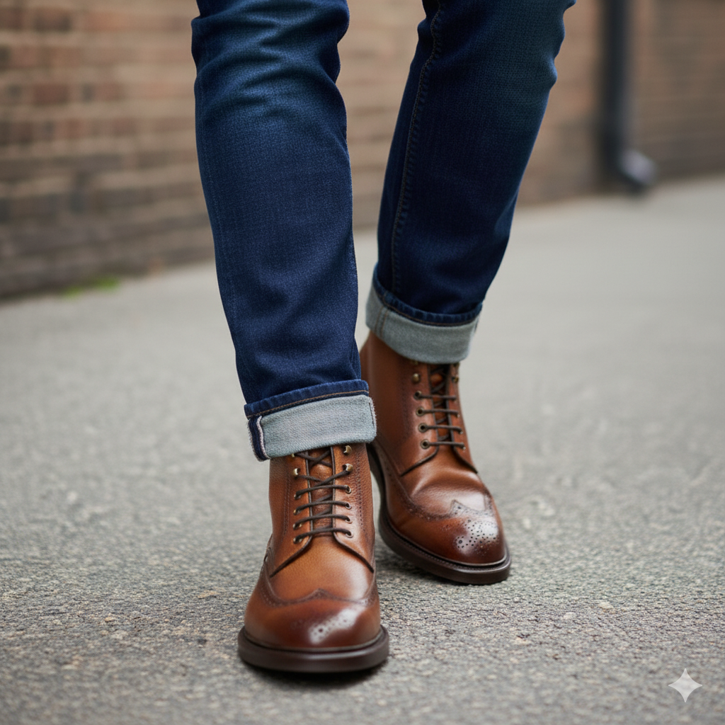 Peggy Collier Lace-Up Boots