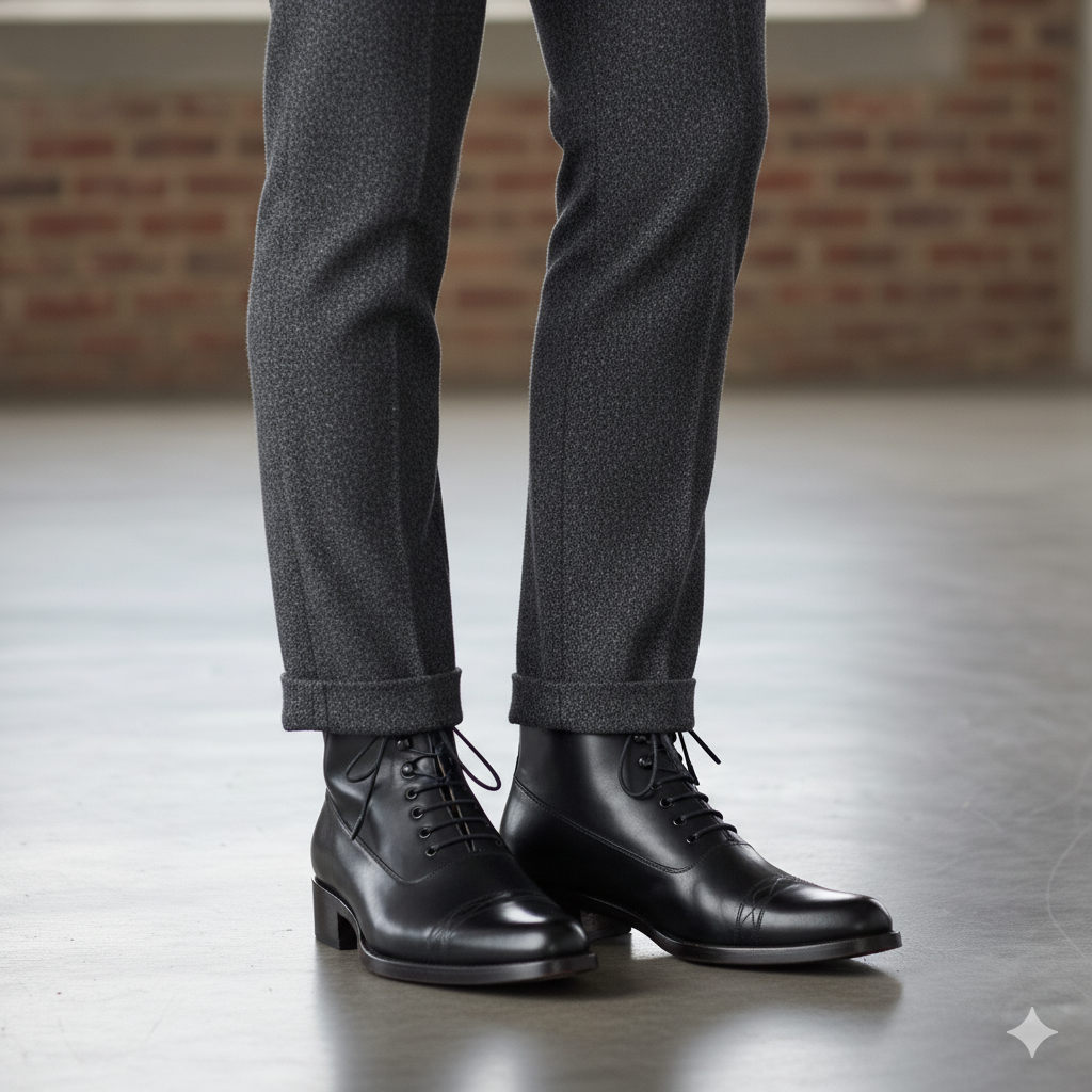 Premium Custom Handmade Leather Ankle Boot