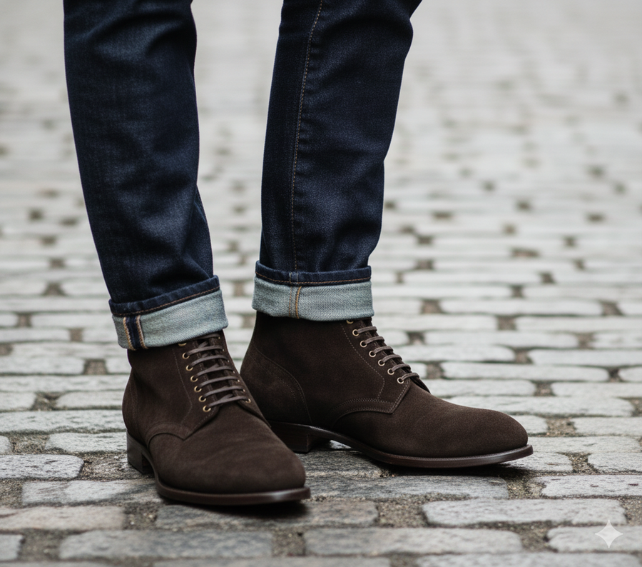 Fredric Aguirre Lace Up Boots