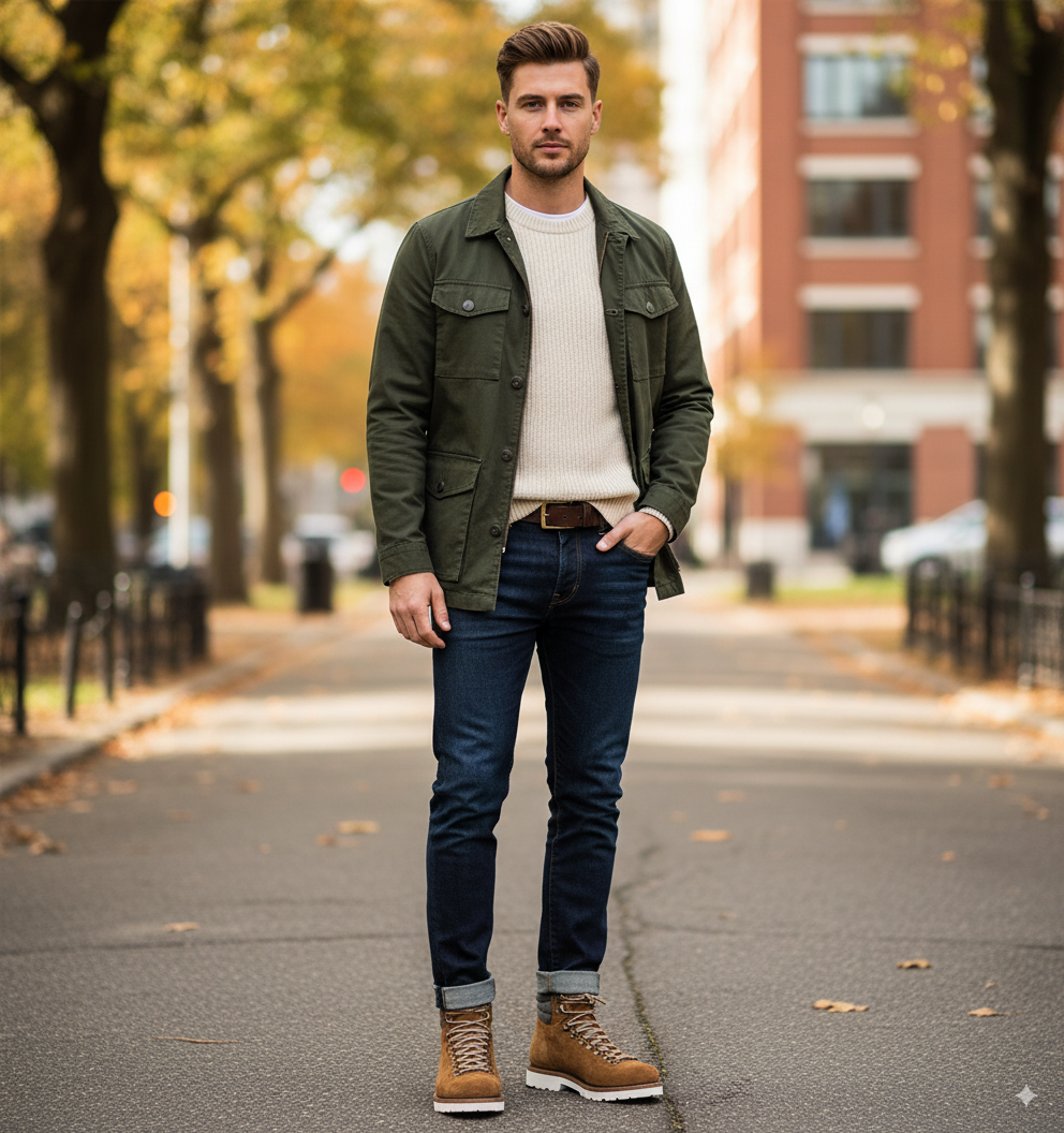 Lace-up suede Ankle Boots