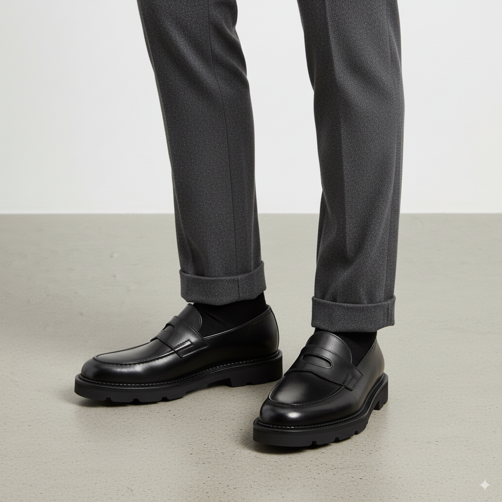 Celestia Slip On Chunky Loafers