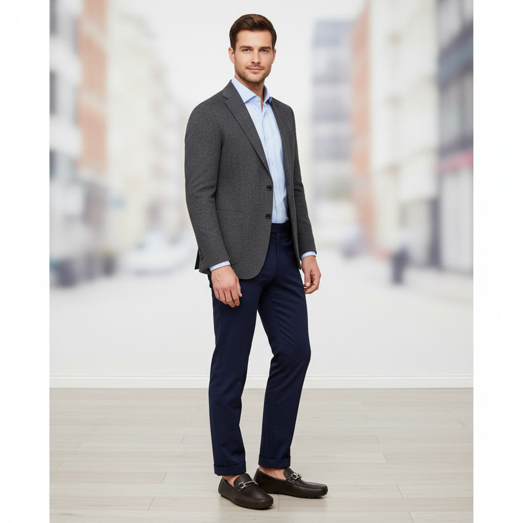 Driver leather loafers