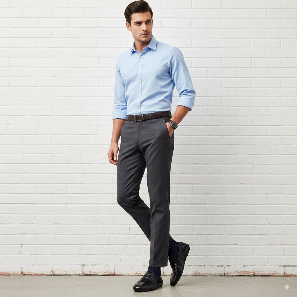 Croco X Pythan Textured Leather Loafers