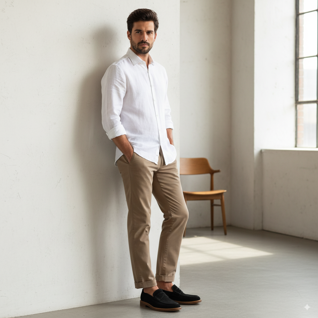 Lucent Step Suede Loafers