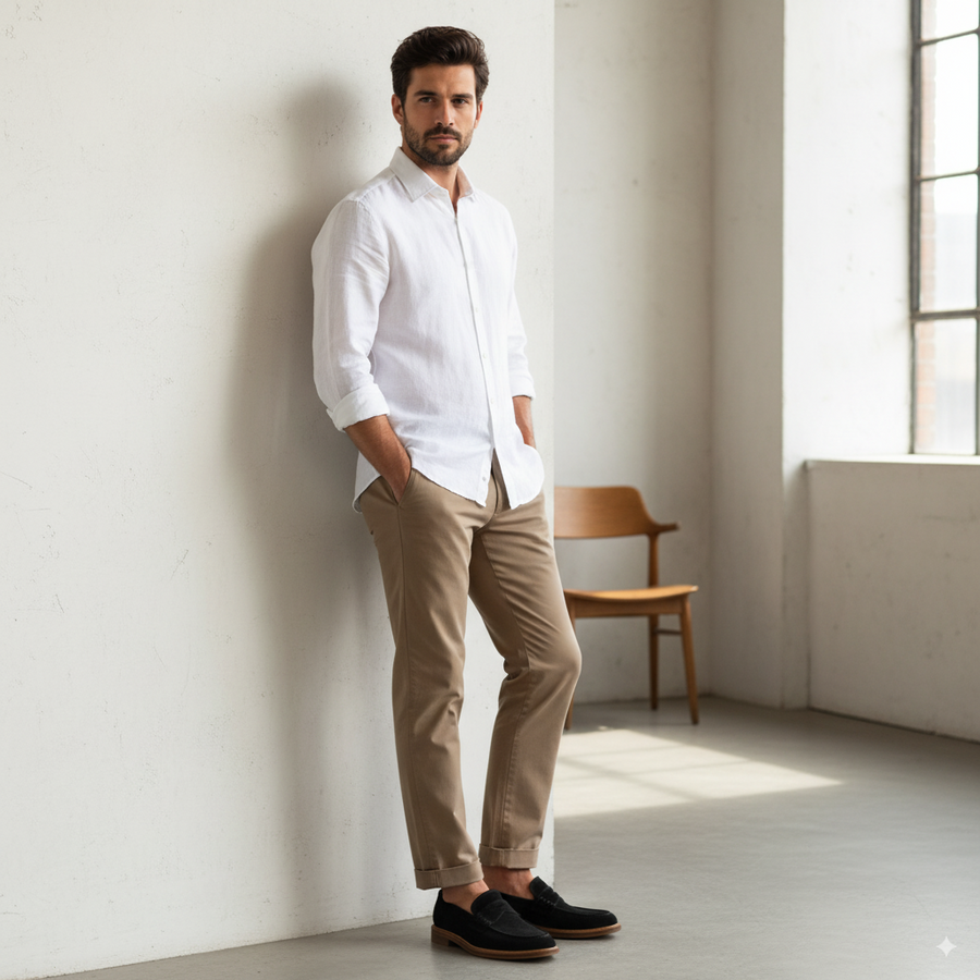 Lucent Step Suede Loafers