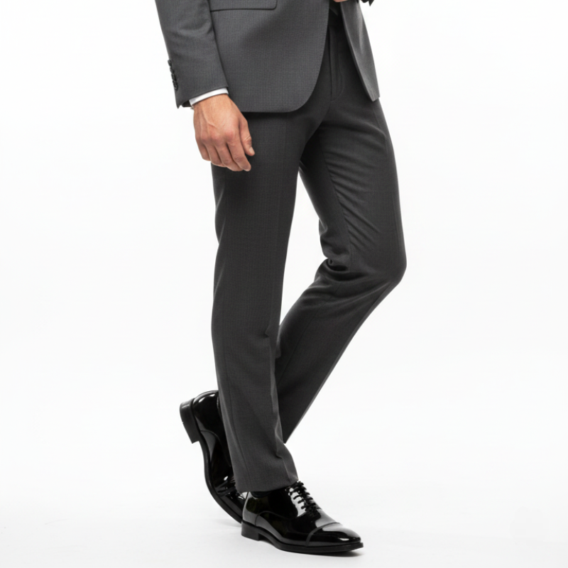 Gloss Patent Cap-Toe Italian Oxford Shoes