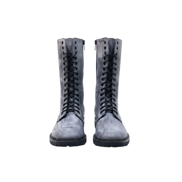 Grand Storm Lace-Up Combat Boots