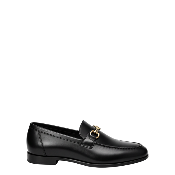 Classic Horsebit Loafers with Gold Hardware