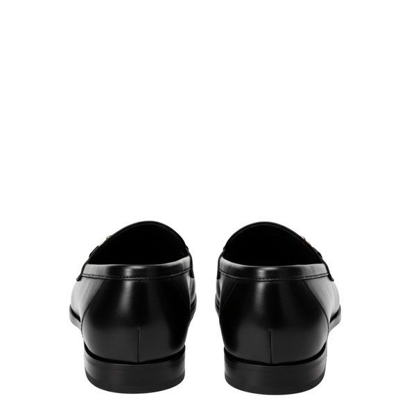 Classic Horsebit Loafers with Gold Hardware