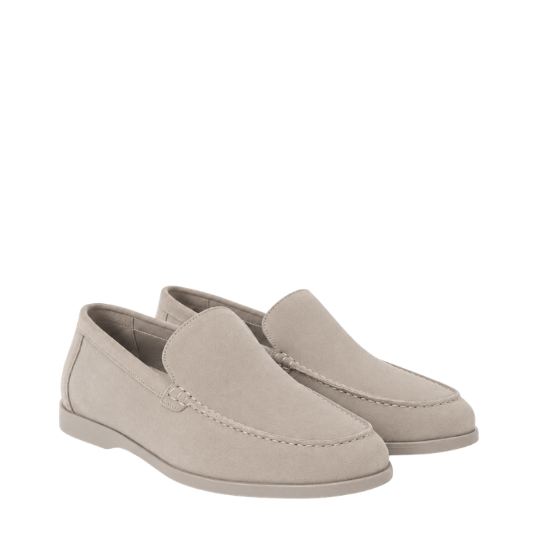 Hybrid Suede Elegance with Italian Comfort Loafers