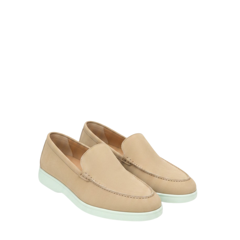 Hybrid Suede Italian Edition Comfort Style Loafers