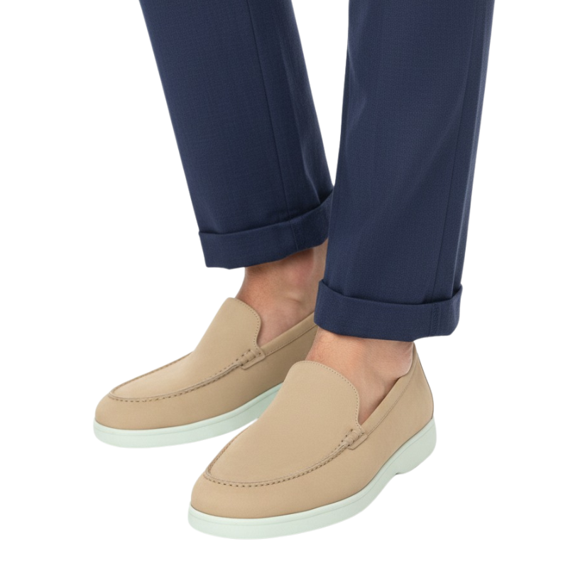 Hybrid Suede Italian Edition Comfort Style Loafers