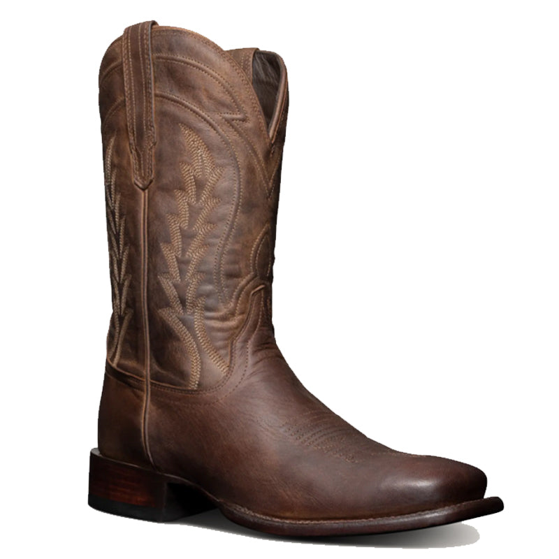 Coffee Western Cowboy Boots
