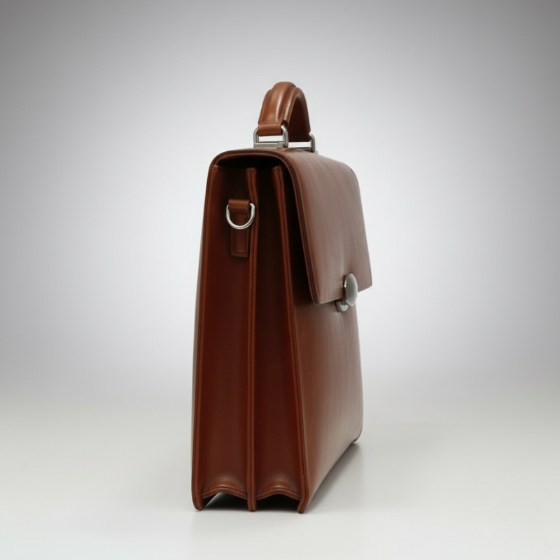 Sable Accord Leather Briefcase