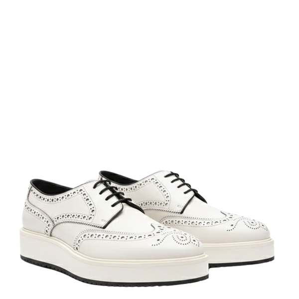 Mens Brogue Lace Up Dress Sneaker Shoes