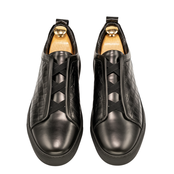 Stylish Croc Pane Luxe Slip Sneaker