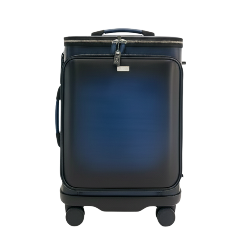 Italian Briefcase and Trolley Executive Luxe Luggage Set