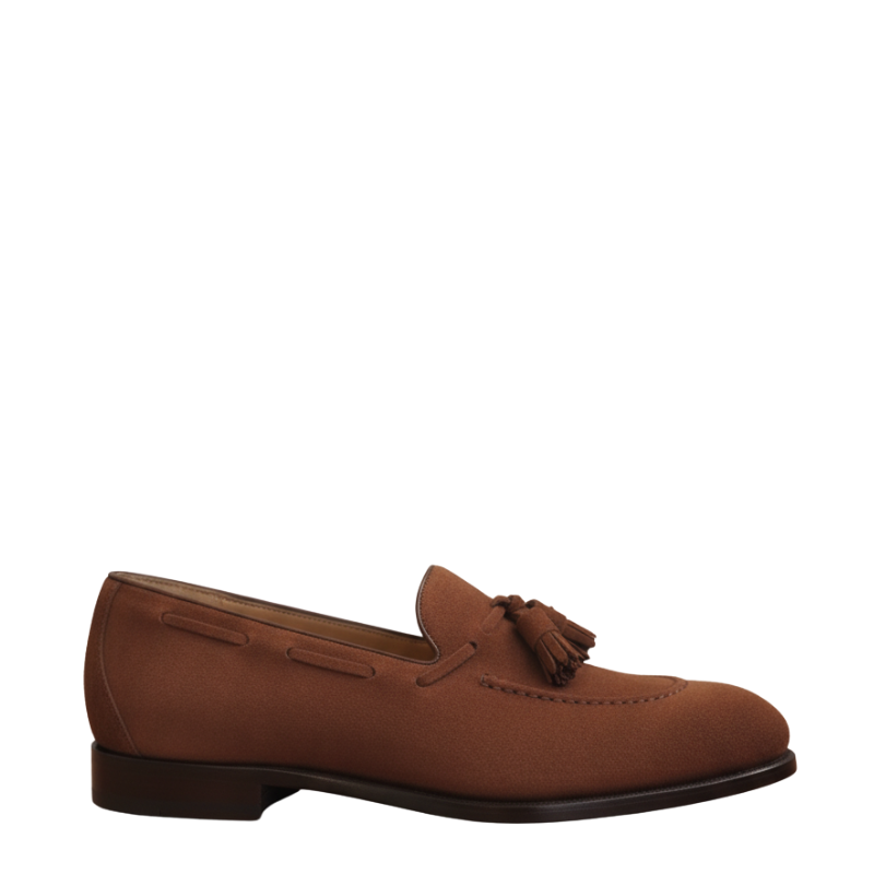 Soft Step Luxe Suede Tassel Loafer