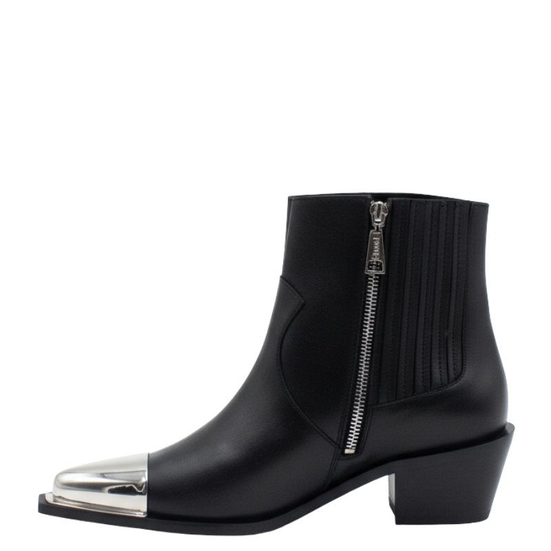 Luxury Bolt Duo Ankle Boots