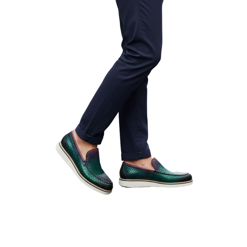 Luxury Verdant Mirage Loafers