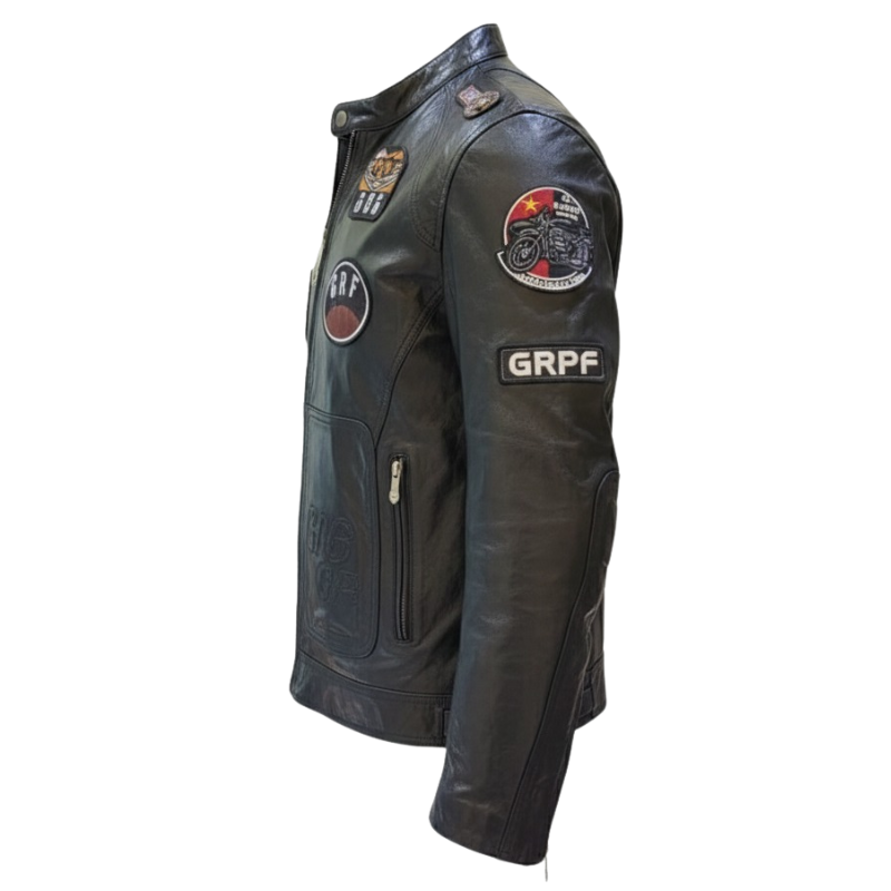 Italian Retro Rider Leather Jacket