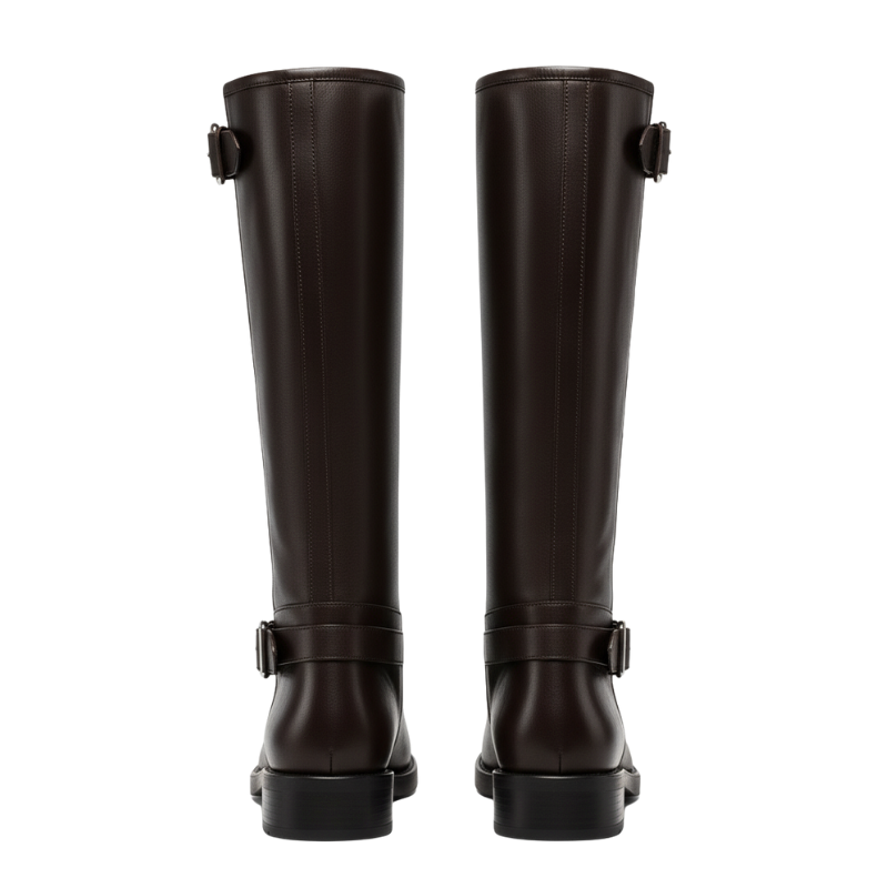 Women's Regalia Zipper Knee-high Buckle Boot