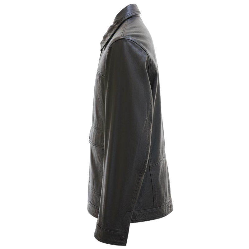 Men s Fieldmaster Utility Leather Jacket