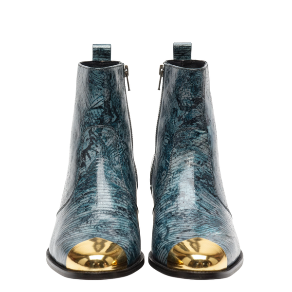 Aurora Crest Golden Toe Boots