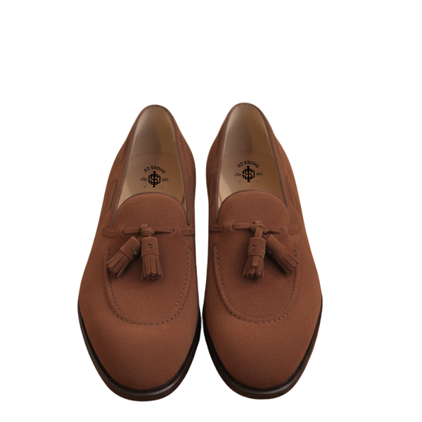 Soft Step Luxe Suede Tassel Loafer